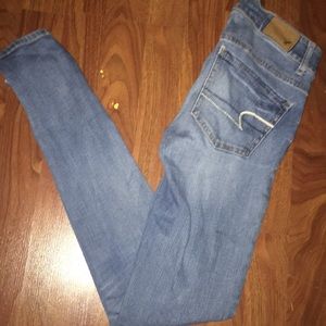 American eagle skinny jeans!